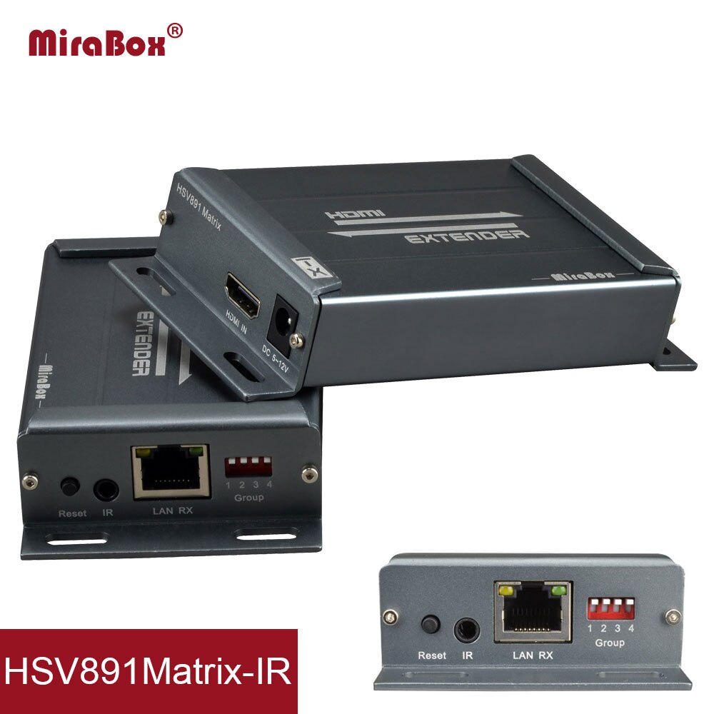 4x4 HSV891 Ʈ HDMI ͽٴ, IR  Cat5 ۽ű  ű, Cat6 UTP Rj45 ̴ HDMI ͽٴ IP